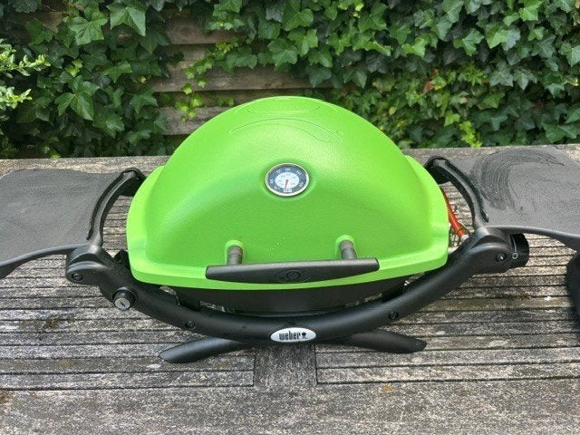 Z.g.a.n Weber Q1200 gas BBQ barbecue, Tuin en Terras, Gasbarbecues, Ophalen, Zo goed als nieuw, Weber