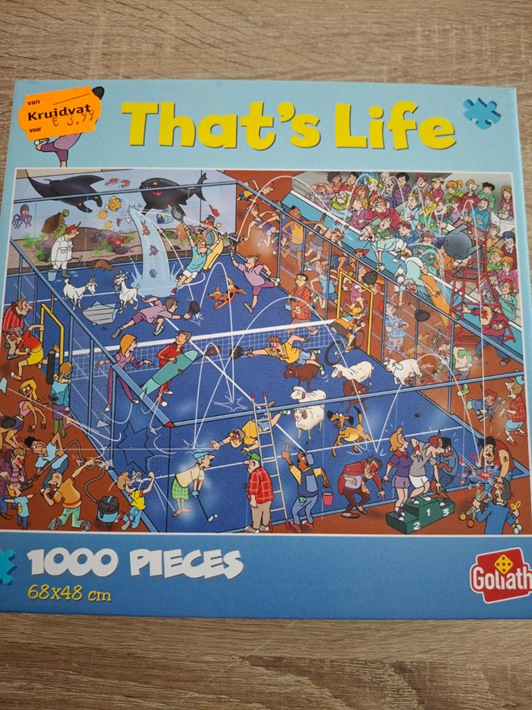 That's Life puzzel 1000 stukjes., Ophalen of Verzenden
