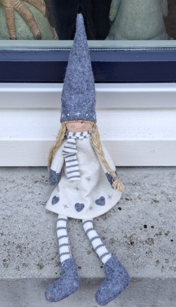 Decoratieve handgemaakte kerstpop🎄🪆, Diversen, Verzenden, Zo goed als nieuw