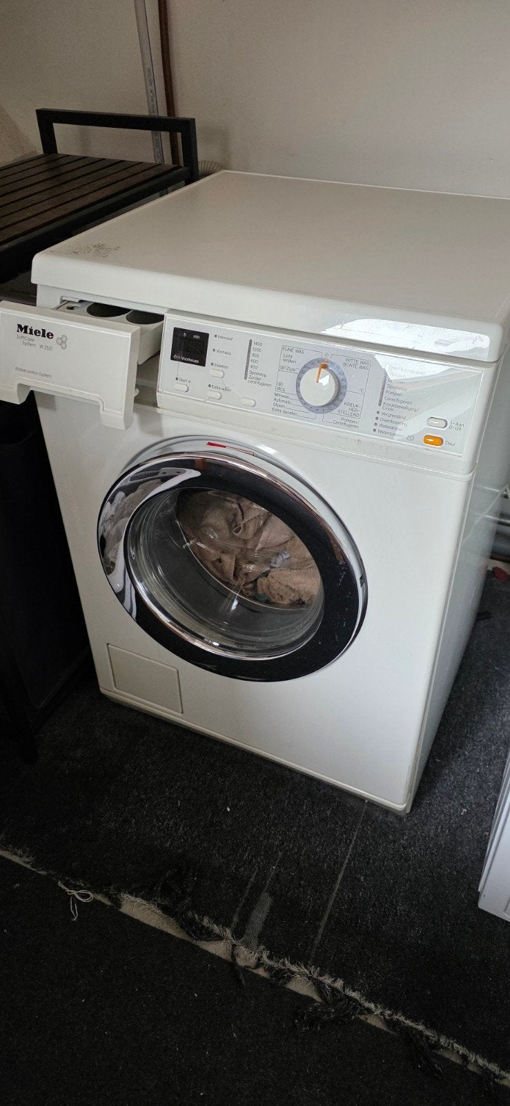 Miele wasmachine, Witgoed en Apparatuur, 6 tot 8 kg, Ophalen, 1200 tot 1600 toeren, 85 tot 90 cm