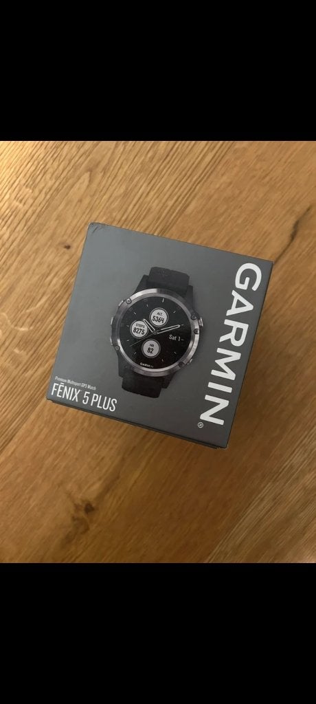 Garmin Fénix 5 Plus - Sapphire Glass / Premium GPS Horloge, Gebruikt, Zwart, Garmin, Ophalen of Verzenden