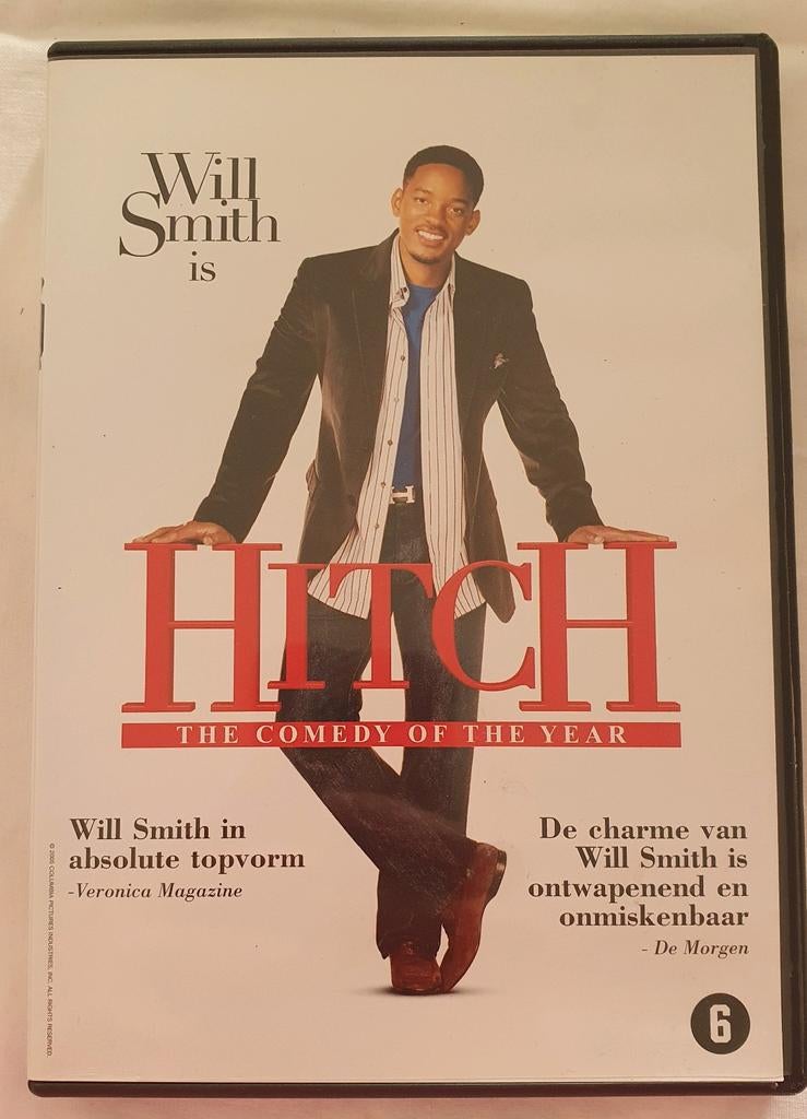 Hitch (DVD) - Romantische Komedie met Will Smith, Vanaf 6 jaar, Ophalen of Verzenden, Gebruikt, Romantische komedie