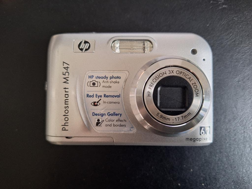 HP Photosmart M547 fototoestel, Audio, Tv en Foto, Fotocamera's Digitaal, Gebruikt, Ophalen of Verzenden, HP, Minder dan 4 keer