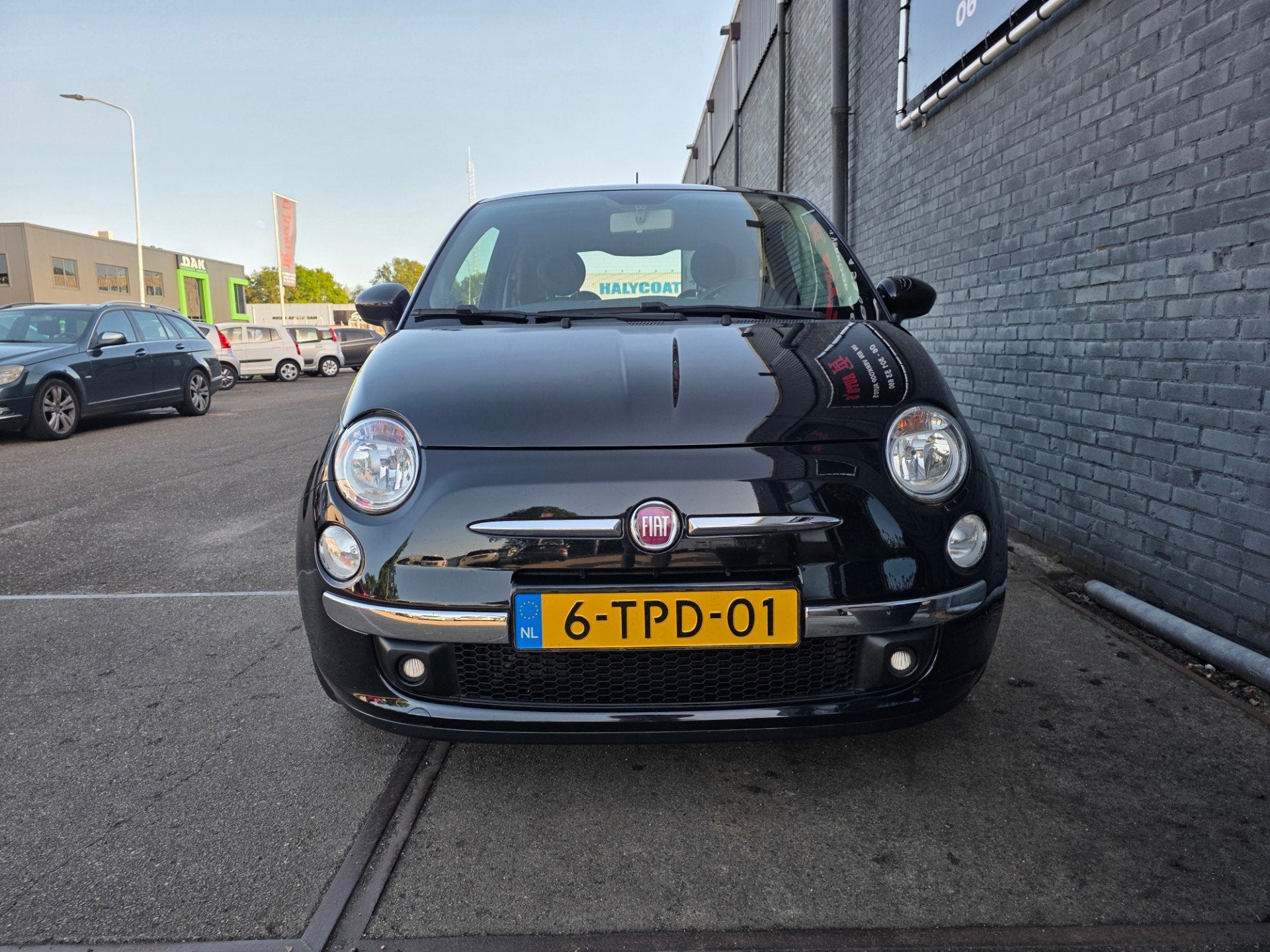 Fiat 500 0.9 TwinAir Turbo Lounge, Voorwielaandrijving, Stof, Gebruikt, Origineel Nederlands