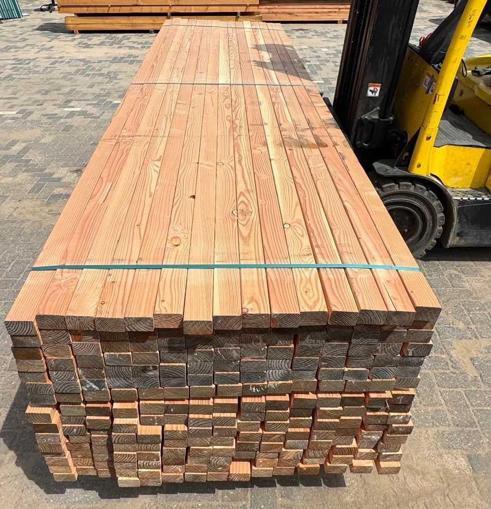 Douglas regels geschaafd 45x70, Ophalen, Nieuw, 250 cm of meer, Balken