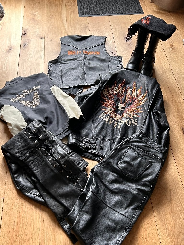 harly davidson kleding, Motoren, Kleding | Motorkleding, Ophalen of Verzenden, Tweedehands, Harley Davidson
