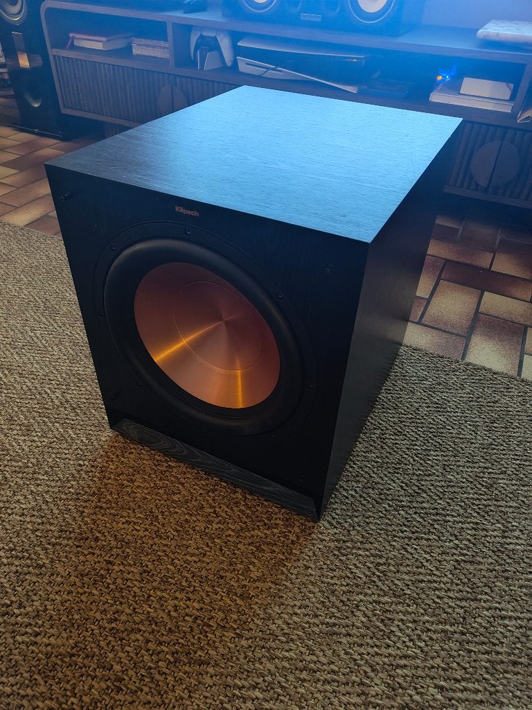 Klipsch SPL-120 subwoofer - DEFECTE DRIVER, Subwoofer, Niet werkend, Geschikt voor surround/home cinema, Ophalen