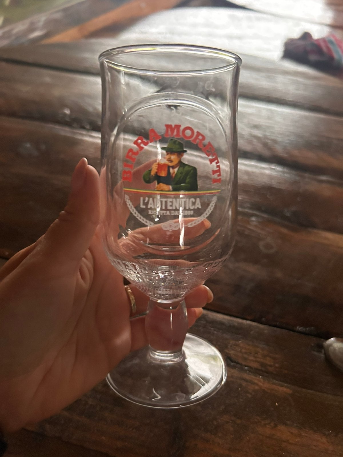 Birra Moretti glazen, Ophalen, Nieuw