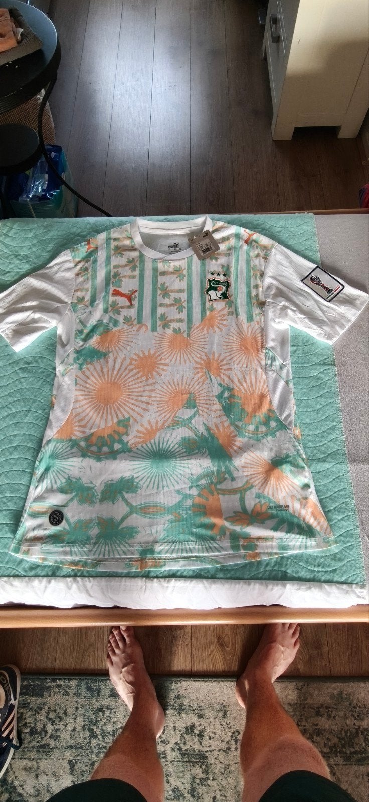 Ivoorkust uitshirt wk 2026 player versie maat xxl, Groter dan maat XL, Ophalen of Verzenden, Nieuw, Shirt