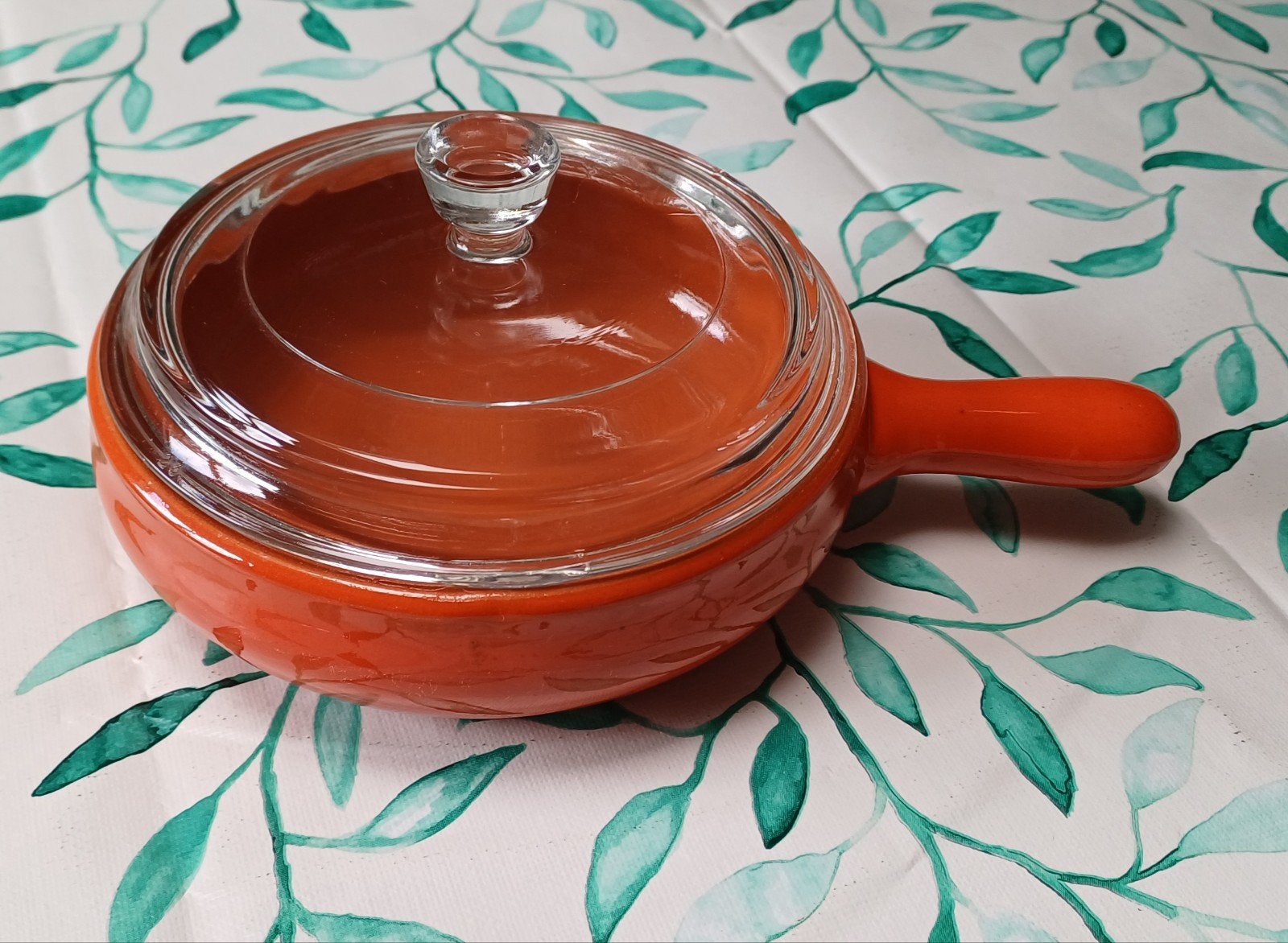 Vintage Coop Stov Albisola Italy Ovenschaal met Deksel, Ophalen, Gebruikt, Overige materialen, Overige typen