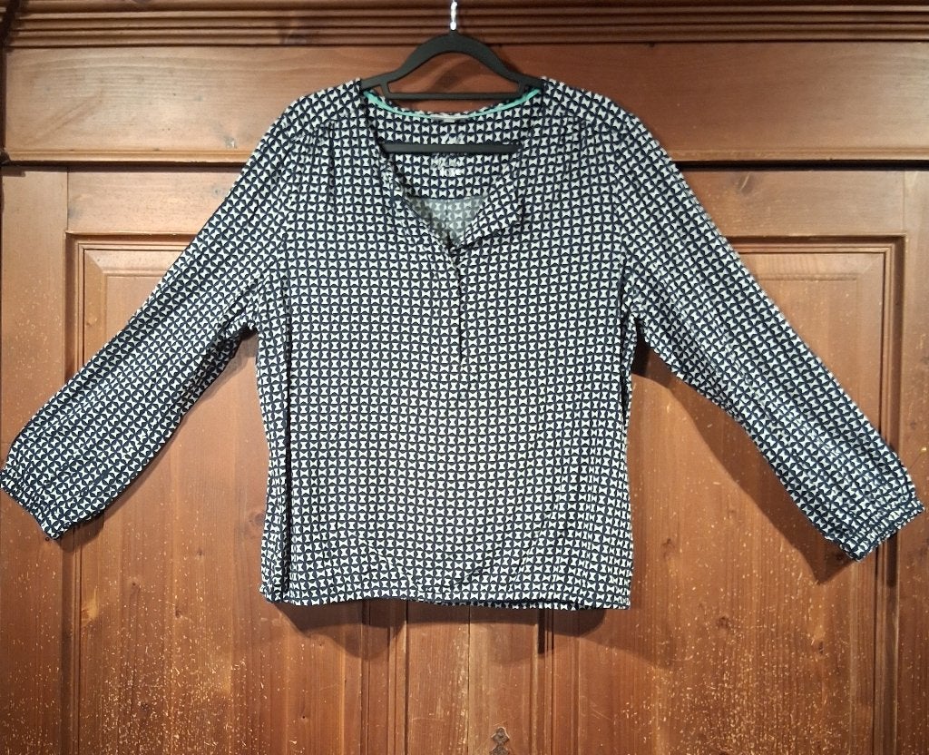 Zwart witte tuniek 42 Street One, Overige kleuren, Ophalen of Verzenden, Zo goed als nieuw, Maat 42/44 (L)