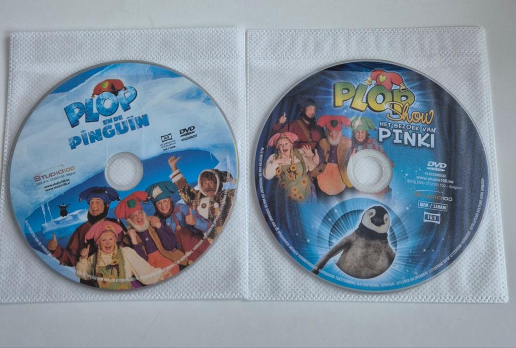 Plop en de pinquin dvd & plop show het bezoek van pinki dvd, Cd's en Dvd's, Avontuur, Gebruikt, Alle leeftijden, Ophalen of Verzenden