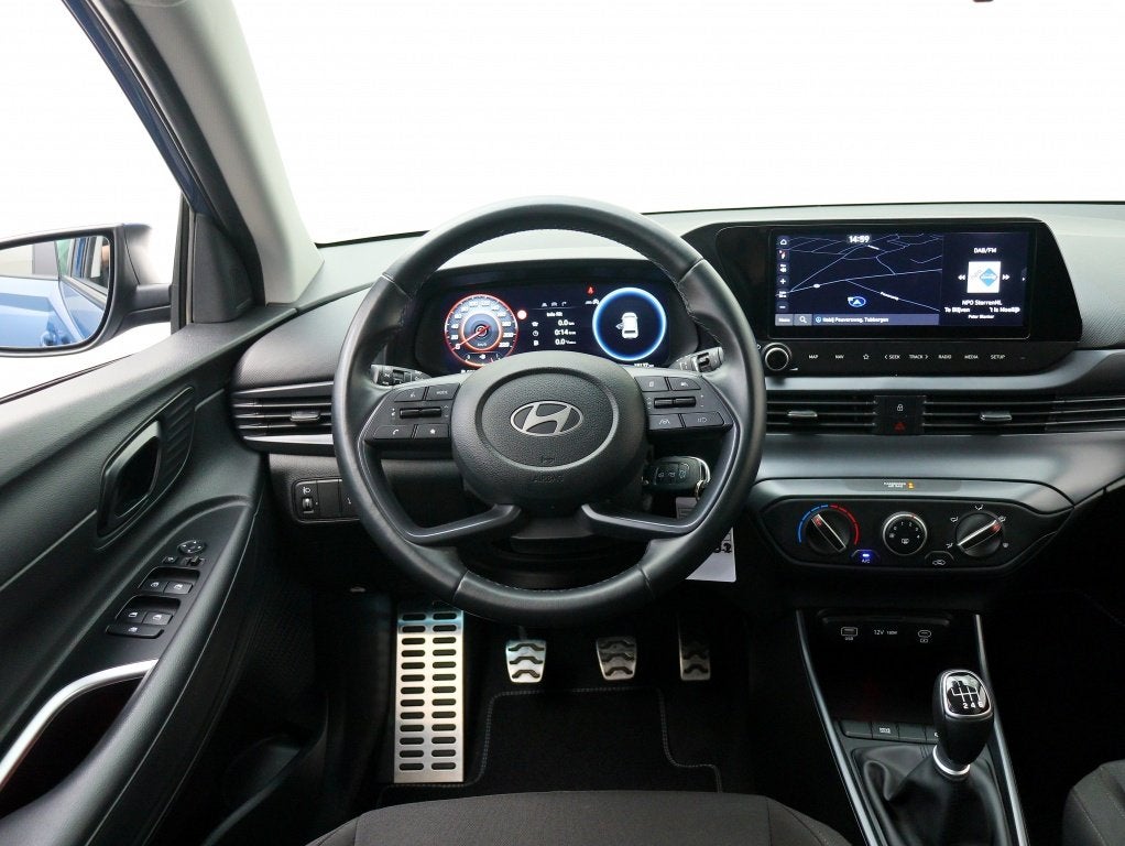 Hyundai Bayon 1.0 T-GDI Comfort Smart LED | Private lease 44, Private lease, Gebruikt, 1095 kg, Blauw
