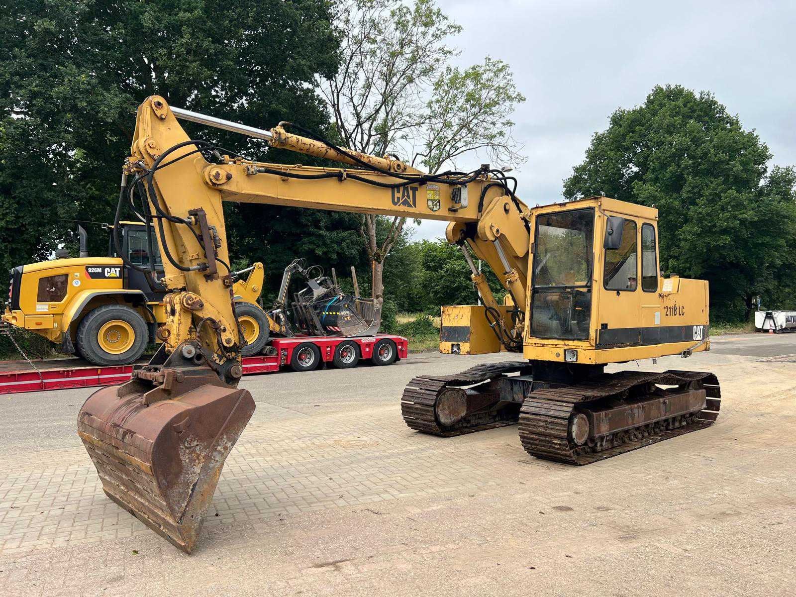 Caterpillar 211B LC Rupsgraafmachine, Graafmachine