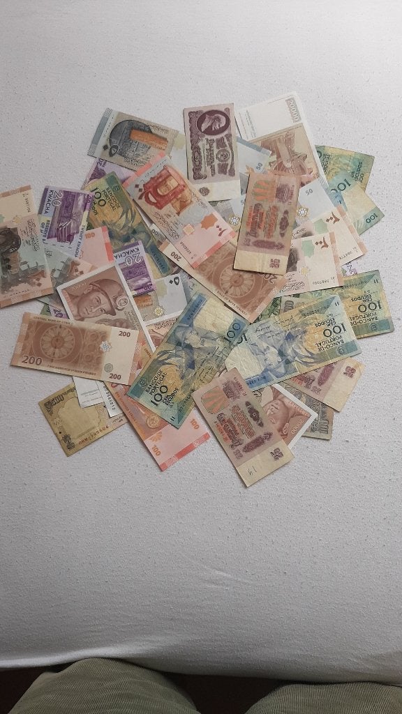 partij bankbiljetten ., Postzegels en Munten, Munten en Bankbiljetten | Verzamelingen, Verzenden, Buitenland, Bankbiljetten