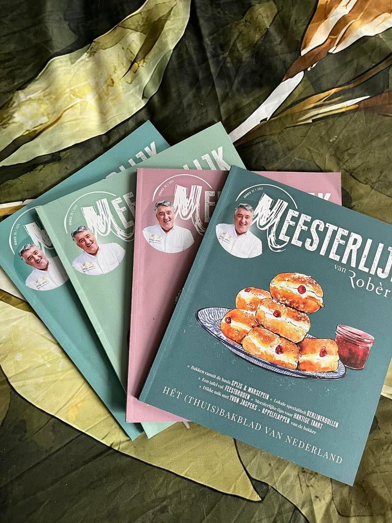 Diverse edities van Meesterlijk van Robert van Beckhoven, Ophalen of Verzenden, Zo goed als nieuw, Nederland en België, Taart, Gebak en Desserts
