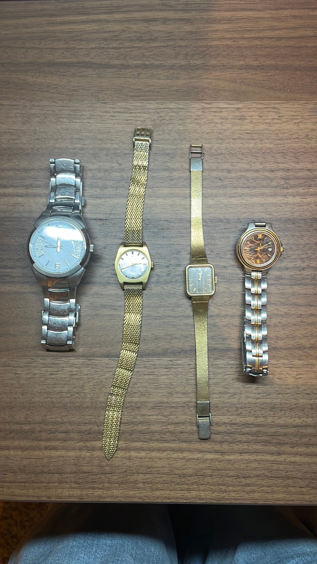 4 mooie horloges, Ophalen of Verzenden, Zo goed als nieuw, Staal, Seiko