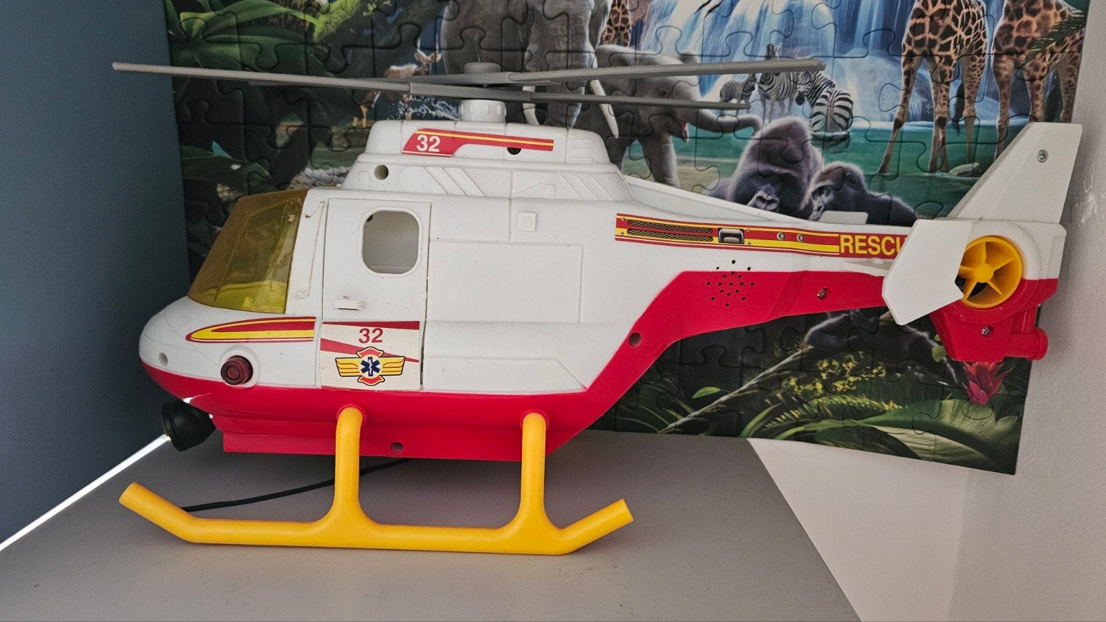 Grote speelgoed helikopter - Rescue, Ophalen of Verzenden