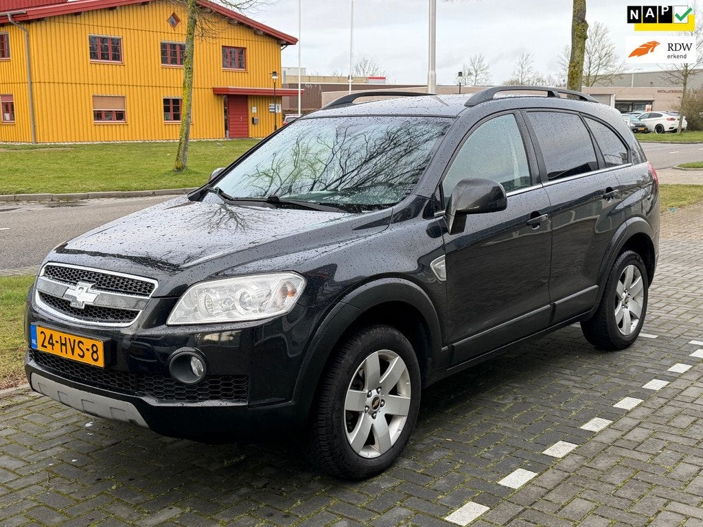 Chevrolet Captiva 2.4i Class 7 persoon, Auto's, Chevrolet, Bedrijf, Te koop, Captiva, 4x4, ABS, Airbags, Airconditioning, Automatische klimaatregeling