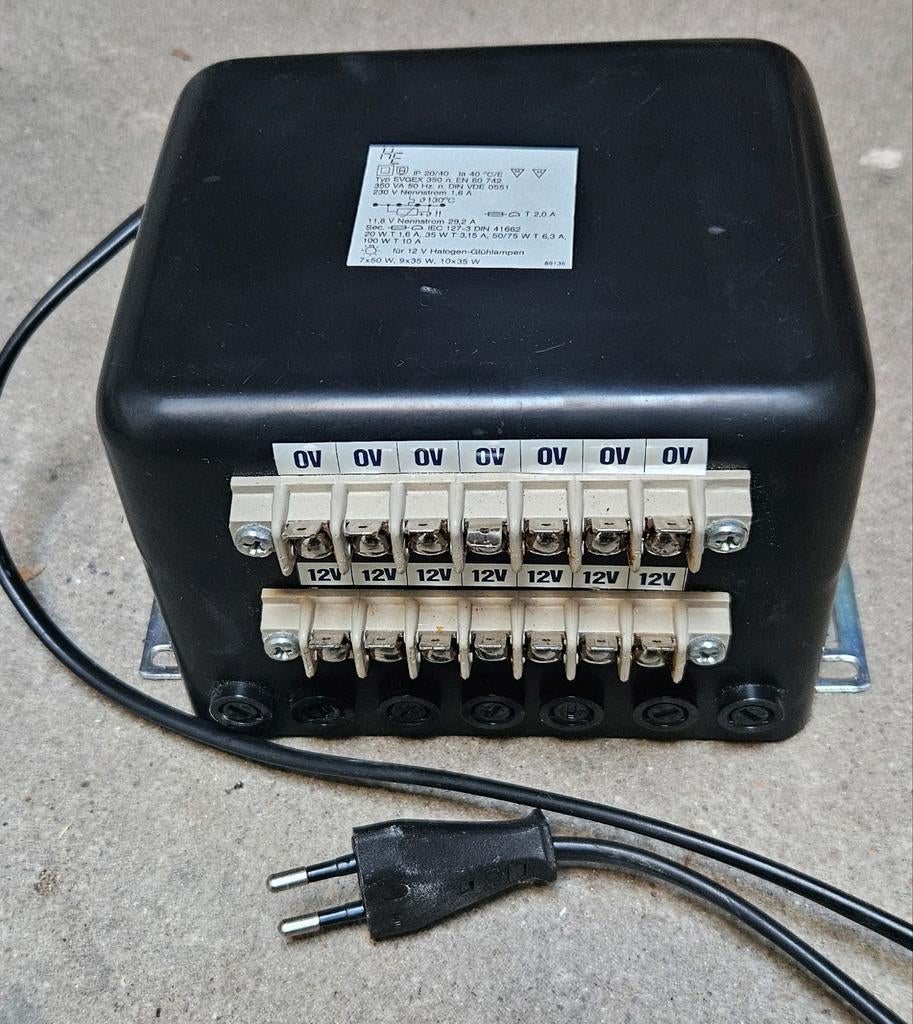 Transformator 230V naar  12V | 350VA |, Ophalen, Overige typen