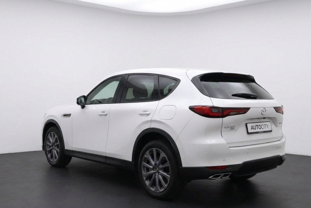 Mazda CX-60 Exclusive-Line Hybrid AWD HUD l Camera l Drive A, Auto's, Automaat, Gebruikt, Euro 6, 4 cilinders