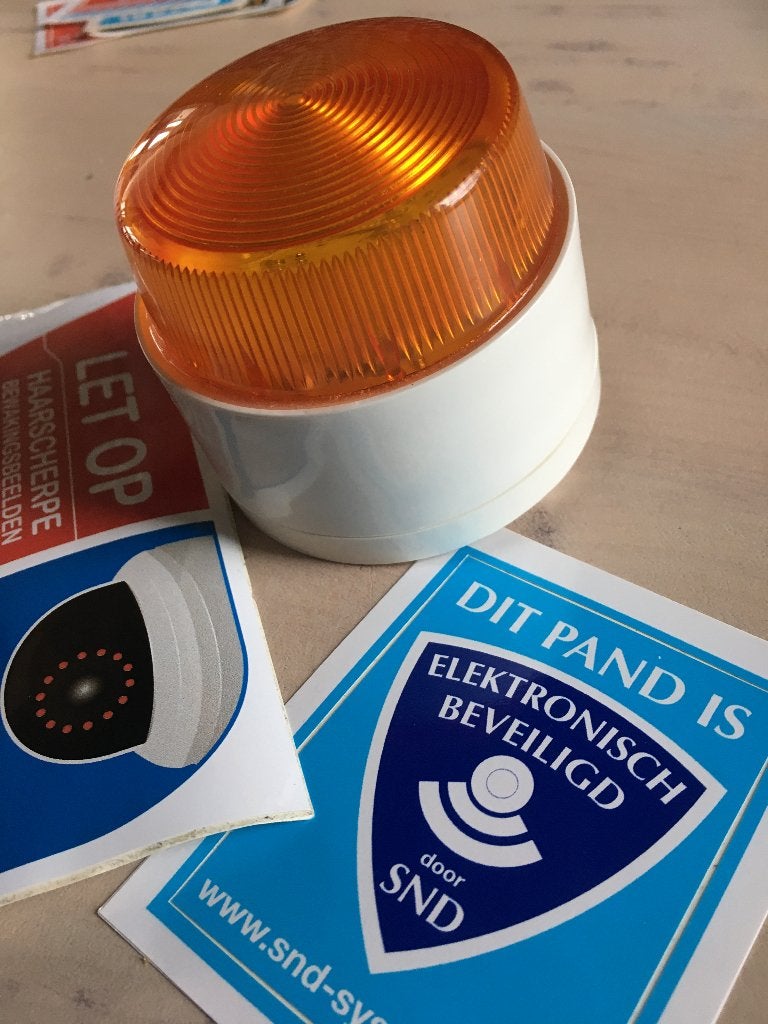 flitser alarm installatie losse montage, Beweging, Nieuw, Ophalen of Verzenden, Compleet systeem
