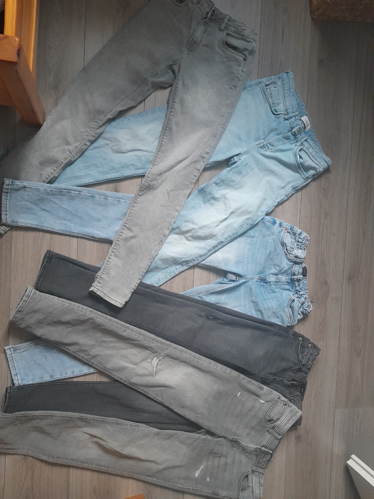 Pakket van 5 spijkerbroeken - diverse kleuren en maten, Broek, Ophalen of Verzenden, Zo goed als nieuw, Cars