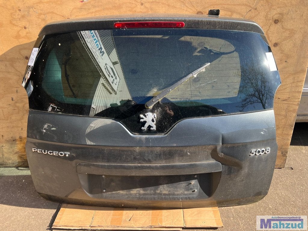 PEUGOET 5008 grijs KTPD achterklep schade 2009-2016, Auto-onderdelen, Carrosserie en Plaatwerk, Deur, Peugeot, Gebruikt, Ophalen of Verzenden