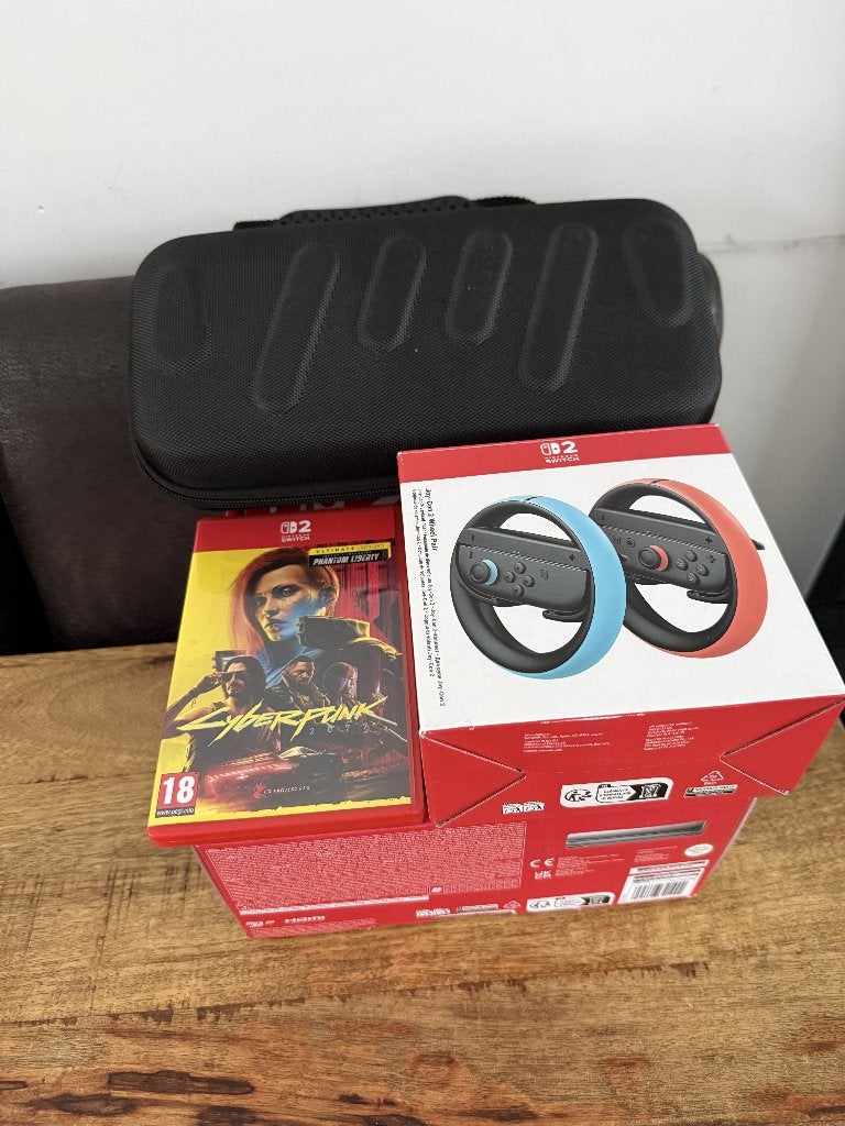 nintendo switch 2, Spelcomputers en Games, Ophalen, Met games, Met 2 controllers, Zo goed als nieuw