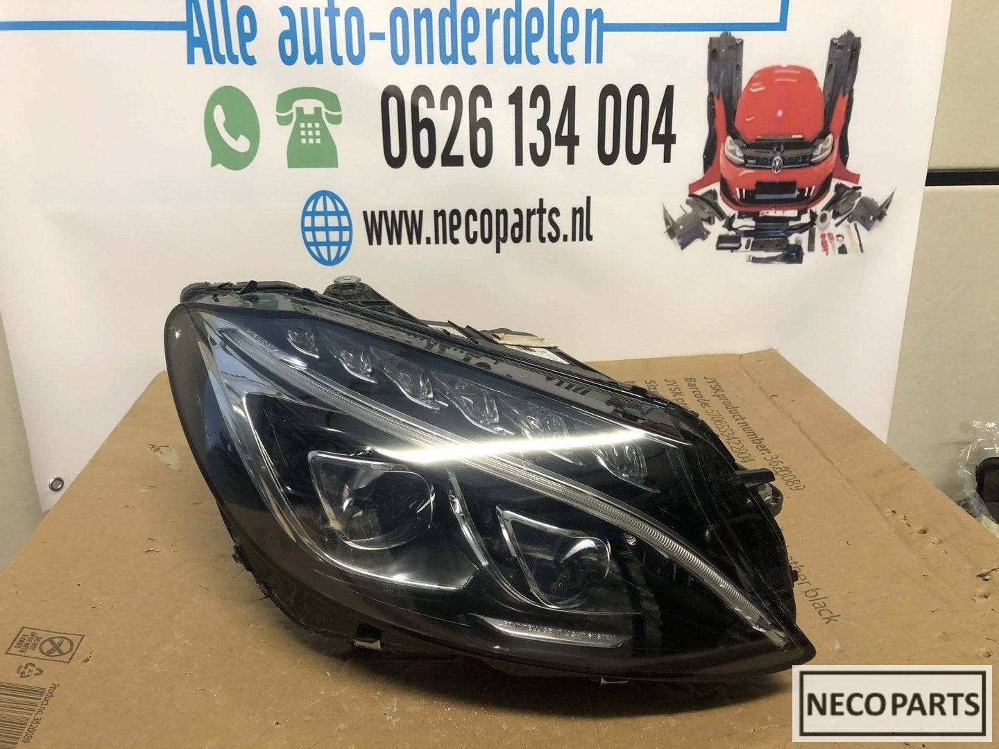 W205 ils vol led koplamp rechts a2059069401 compleet, Ophalen, Gebruikt, -, -
