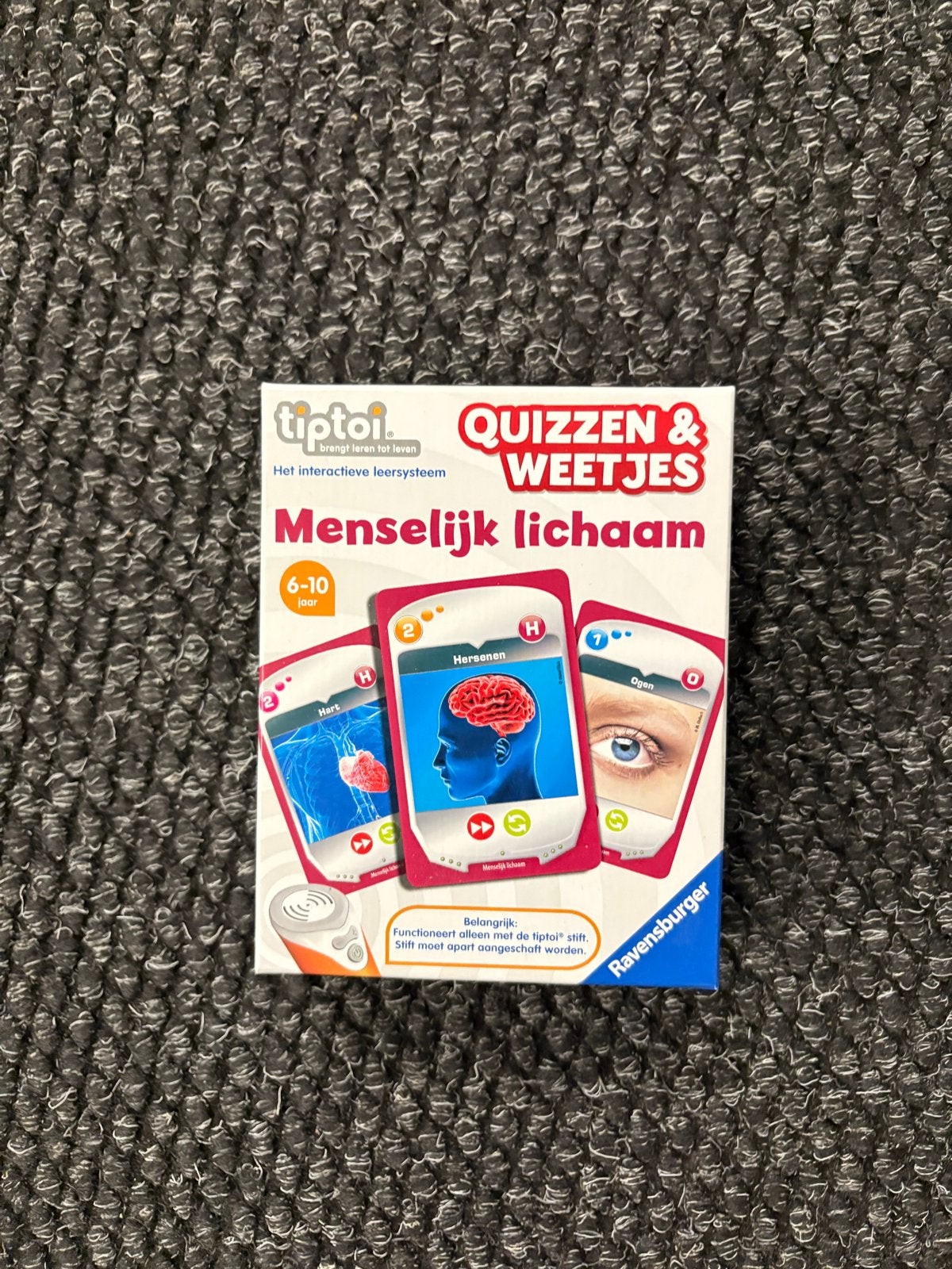 Tiptoi Quizzen & Weetjes: Menselijk Lichaam (6-10 jaar), Ophalen of Verzenden, Zo goed als nieuw, Ontdekken