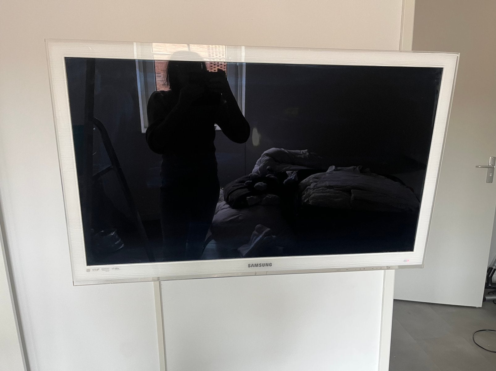 Samsung led tv 96x59 dm 1 m, Ophalen of Verzenden, Zo goed als nieuw, 50 Hz, Samsung