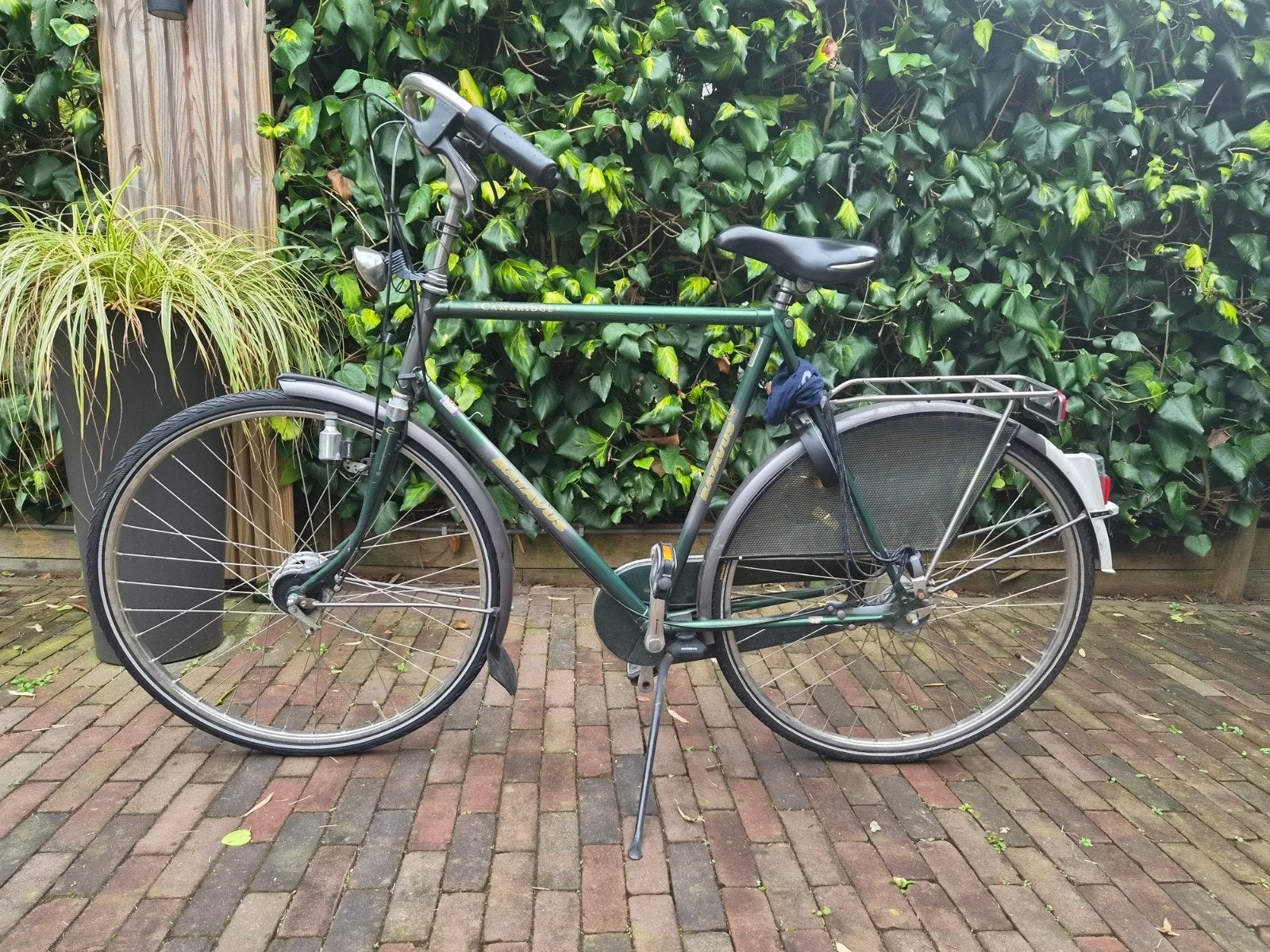 Batavus Cambridge Herenfiets - Groen, Ophalen, Gebruikt, Versnellingen, Batavus