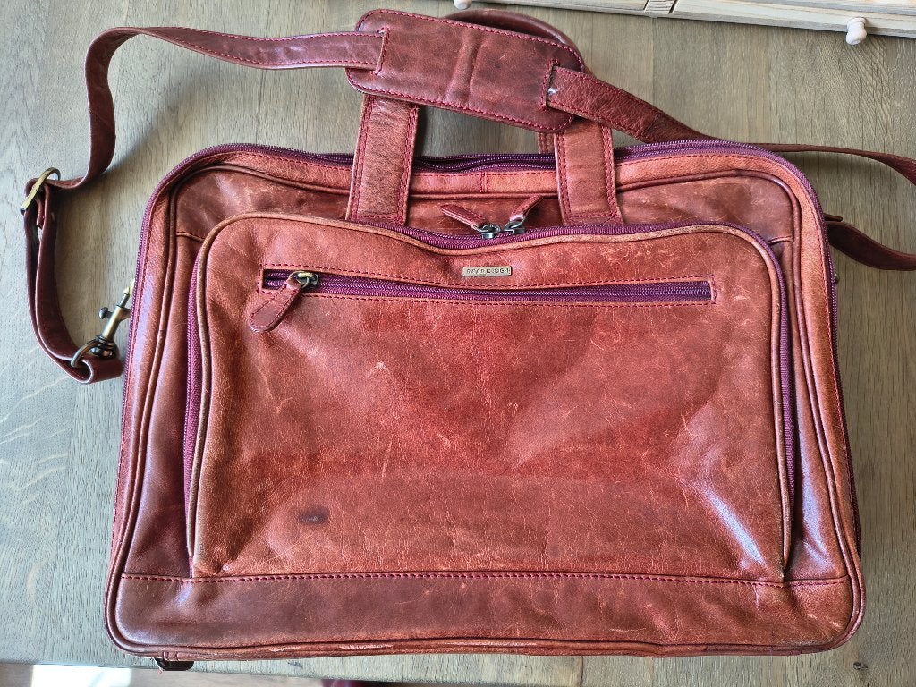 Laptoptas, Ophalen, Bruin, 15 inch, Overige typen