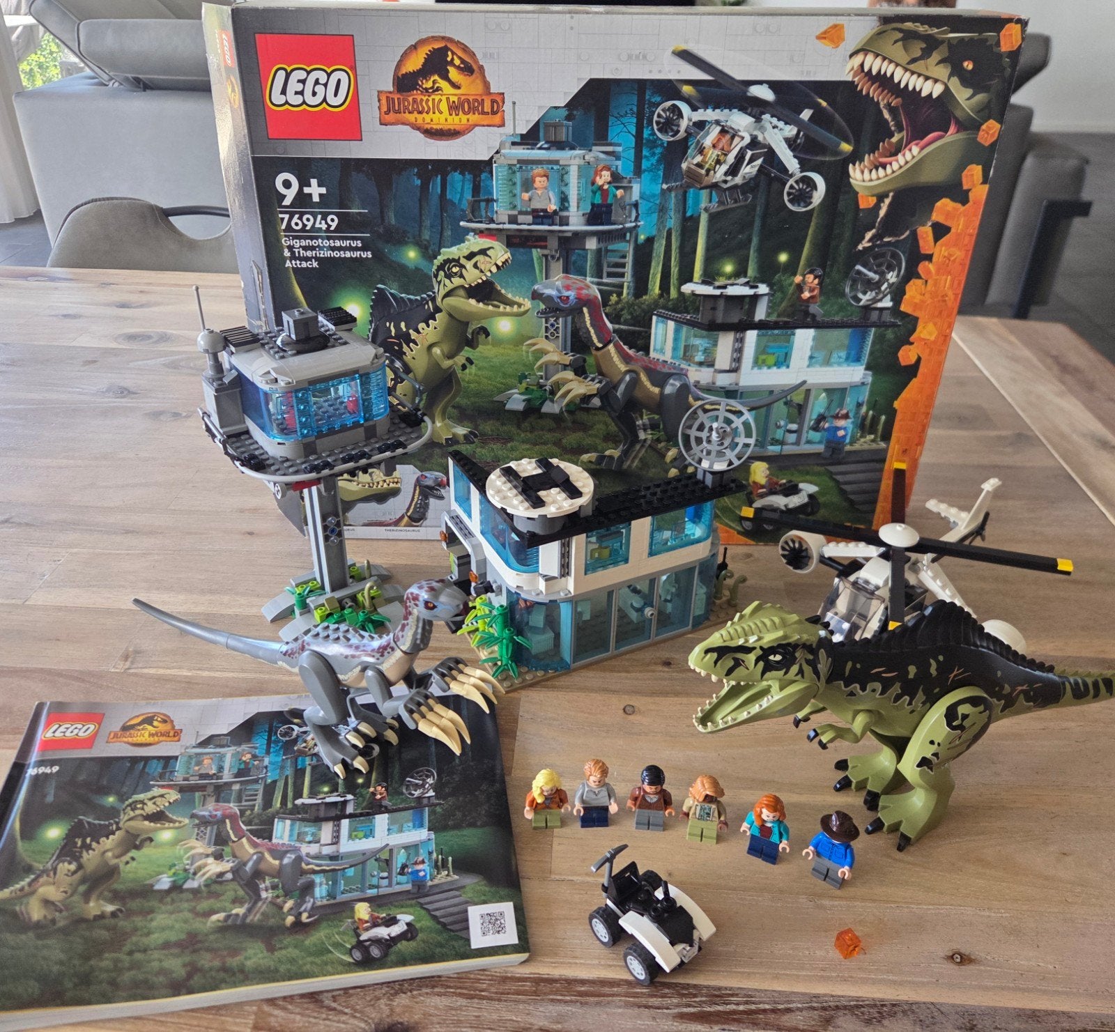 Lego Jurassic World 76949 Giganotosaurus & Therizinosaurus, Kinderen en Baby's, Speelgoed | Duplo en Lego, Jurassic World, Lego