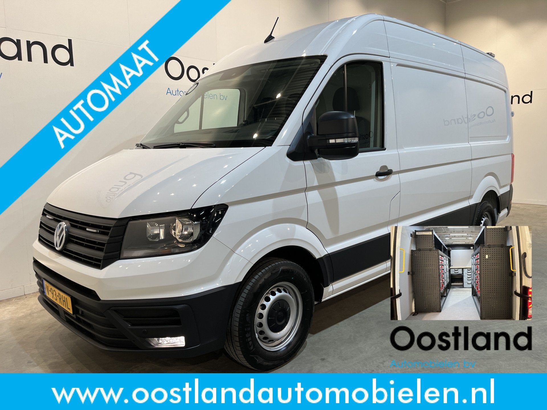 Volkswagen Crafter 35 2.0 TDI L3H3 180 PK Automaat / Euro 6, Auto's, Stof, Gebruikt, 4 cilinders, Met garantie (alle)