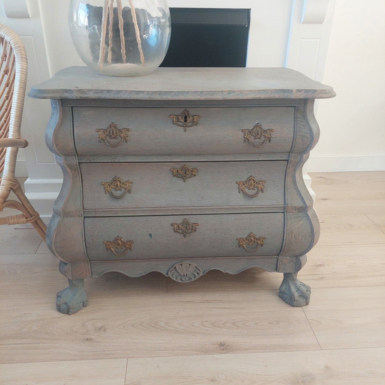 Landelijk/ Brocante kastje, Huis en Inrichting, Ophalen, 25 tot 50 cm, 50 tot 100 cm, Minder dan 100 cm