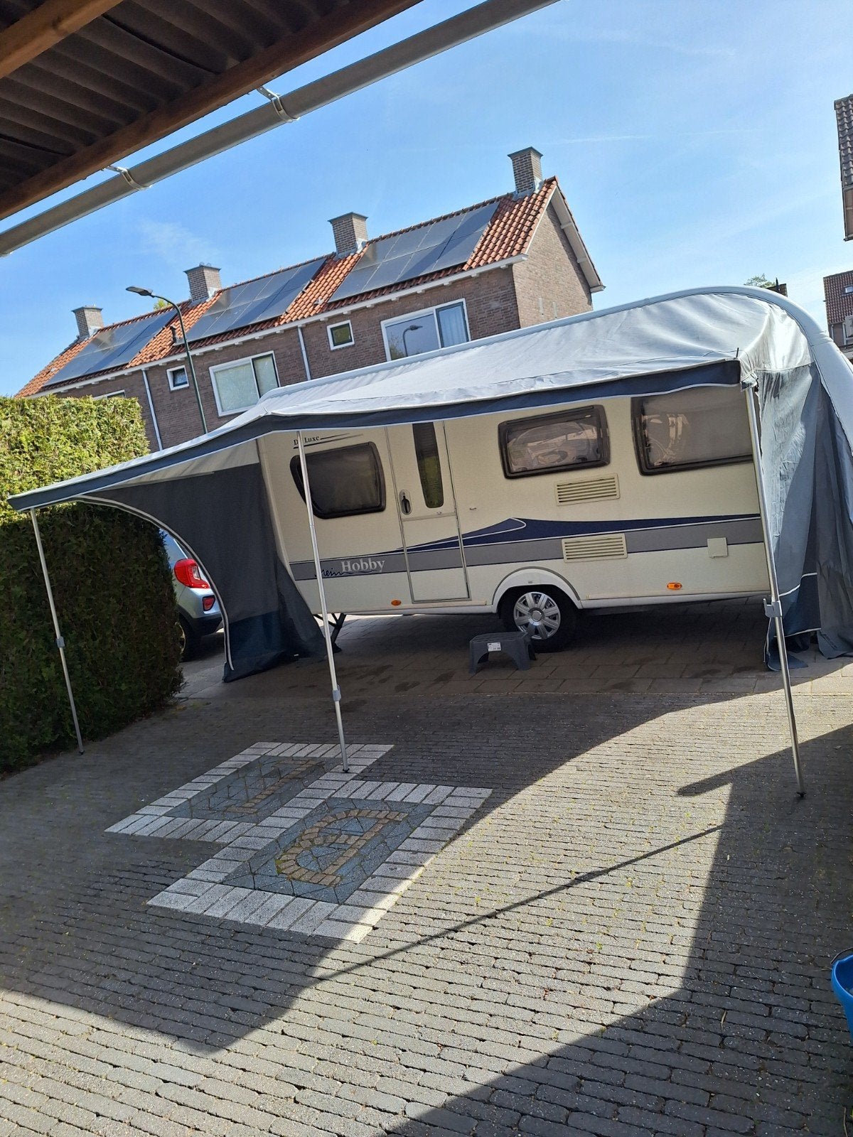 Dorema voortent maat 11, Ophalen