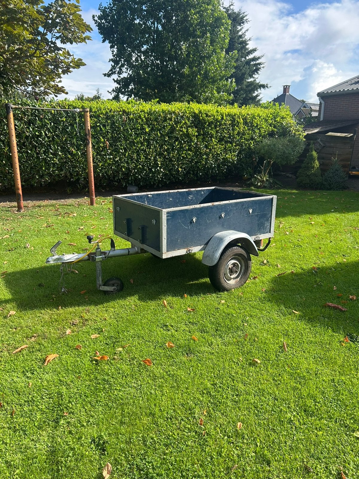 Compacte aanhanger, Fietsen en Brommers, Ophalen, Gebruikt, Overige typen, 80 kg of meer