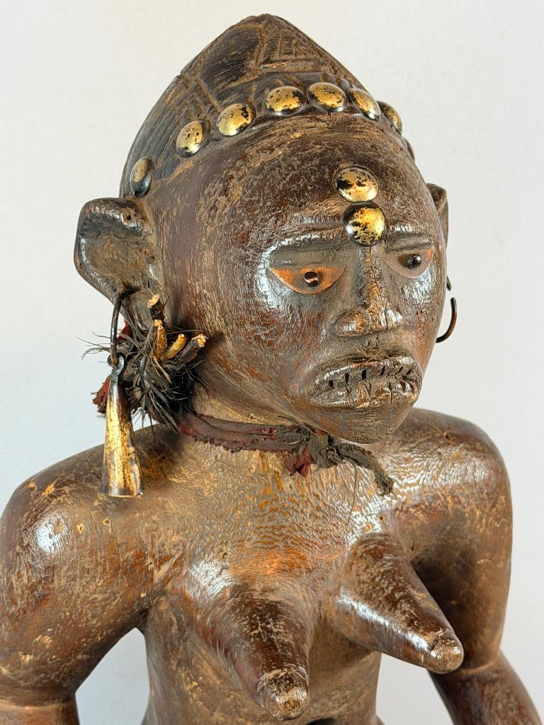 260427 Zeldzaam Antieke Yombe sculpture uit Congo., Ophalen of Verzenden