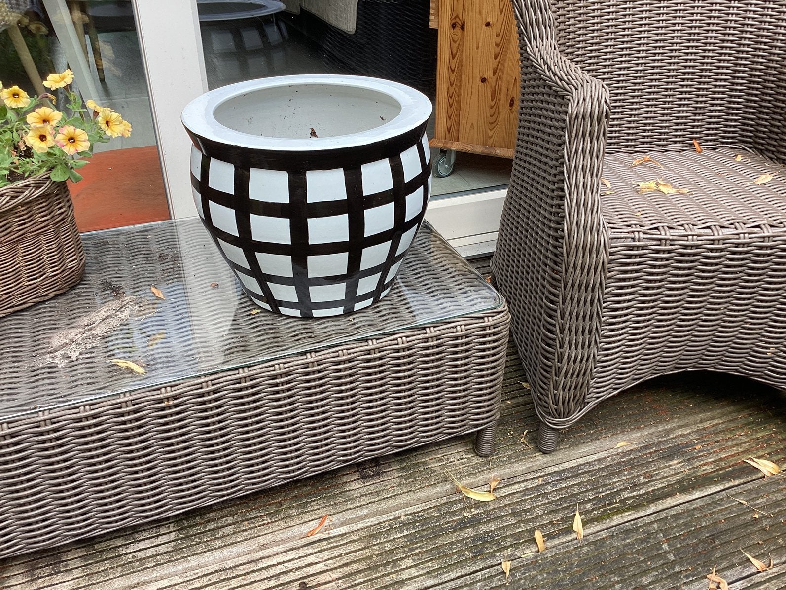Bloempot, Ophalen, Zo goed als nieuw