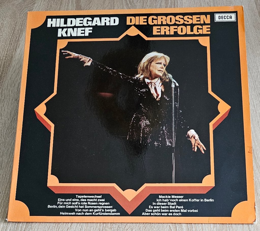 LP - Hildegard Knef - Die Grossen Erfolge, LP, Gebruikt, Pop, Ophalen of Verzenden