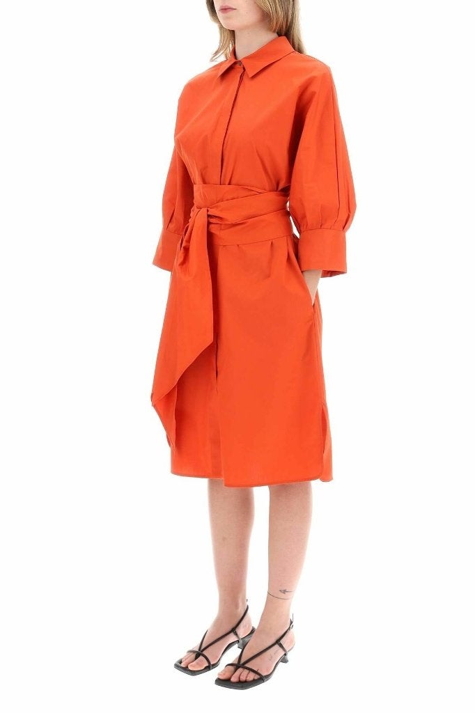 Max Mara Jurk S MaxMara Maat: 36 Nieuw Oranje - Rood, Kleding | Dames, Jurken, Max Mara, Nieuw, Oranje, Ophalen of Verzenden