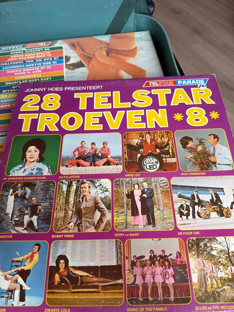 Johnny Hoes Presenteert: 28 Telstar Troeven *8* LP, Ophalen, Gebruikt, 1970 - 1979, Complilatie