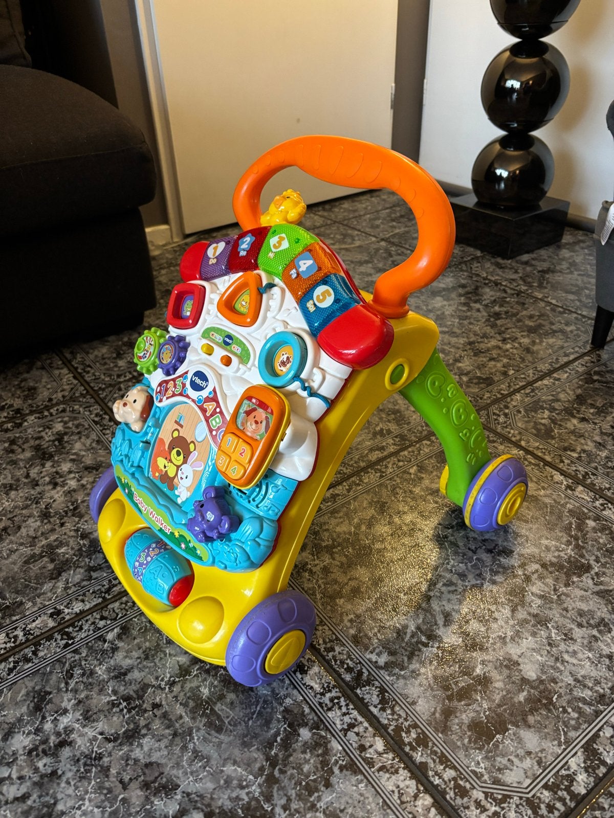 VTech Babywalker - Leerzame Loopwagen met Geluid en Licht, Ophalen of Verzenden, Gebruikt, Overige typen, Met licht