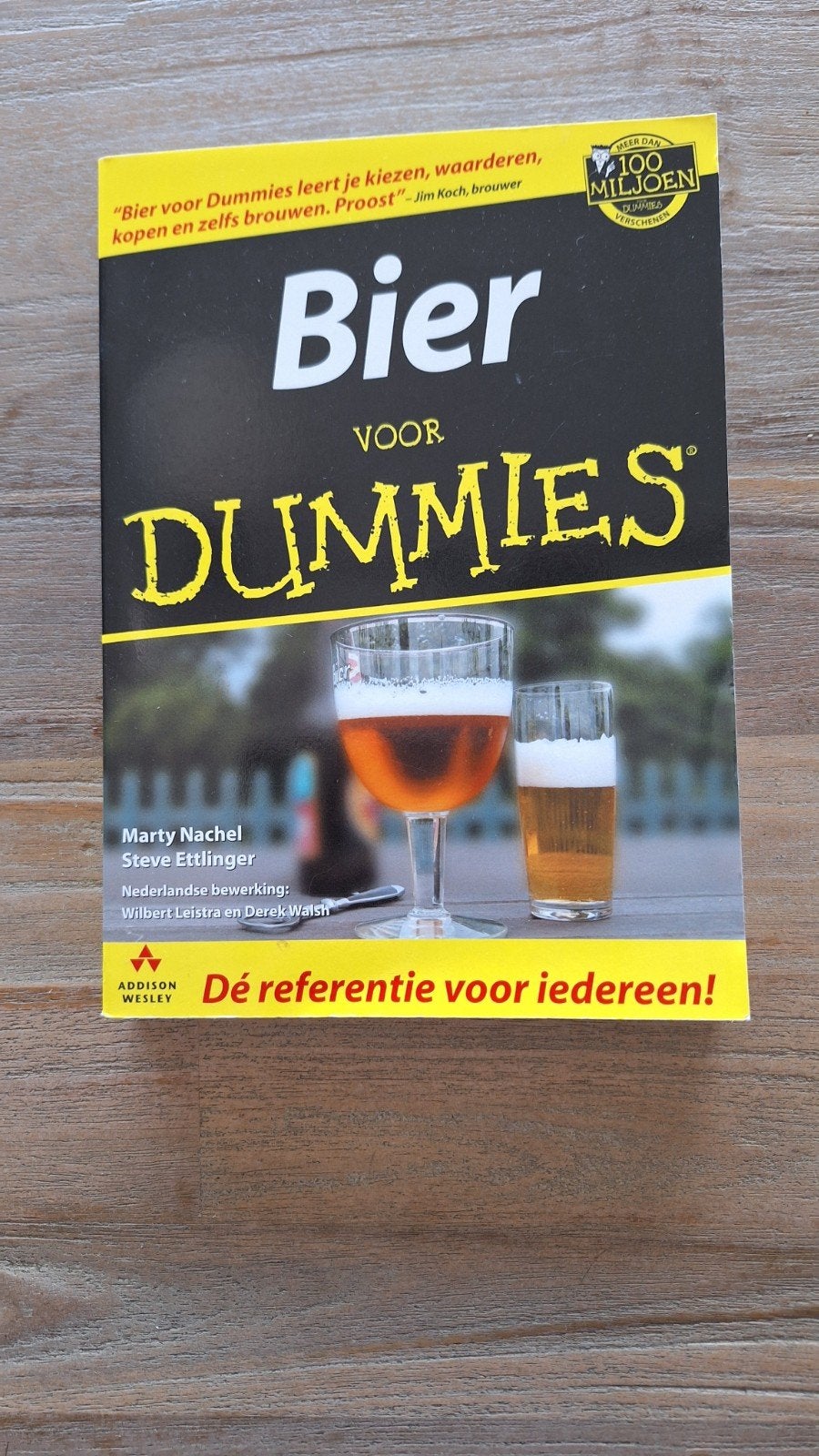 Bier voor Dummies - Leer alles over bier en thuisbrouwen, Ophalen of Verzenden, Zo goed als nieuw