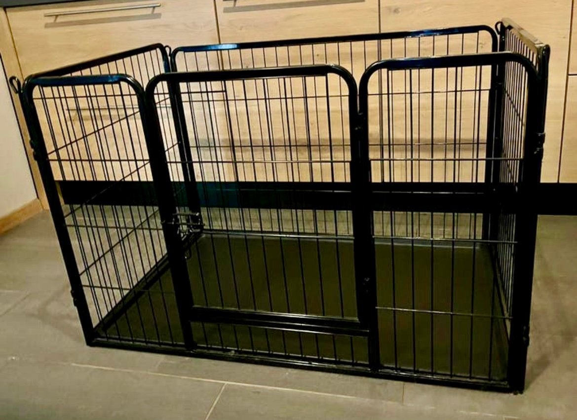 Hondenbench - Puppybench - Dog Kennel zgan, Dieren en Toebehoren, Ophalen, Zo goed als nieuw, 75 tot 110 cm, 65 tot 100 cm