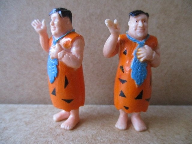 adv10675 flintstones fred poppetje 5, Ophalen, Overige figuren, Gebruikt, Beeldje of Figuurtje