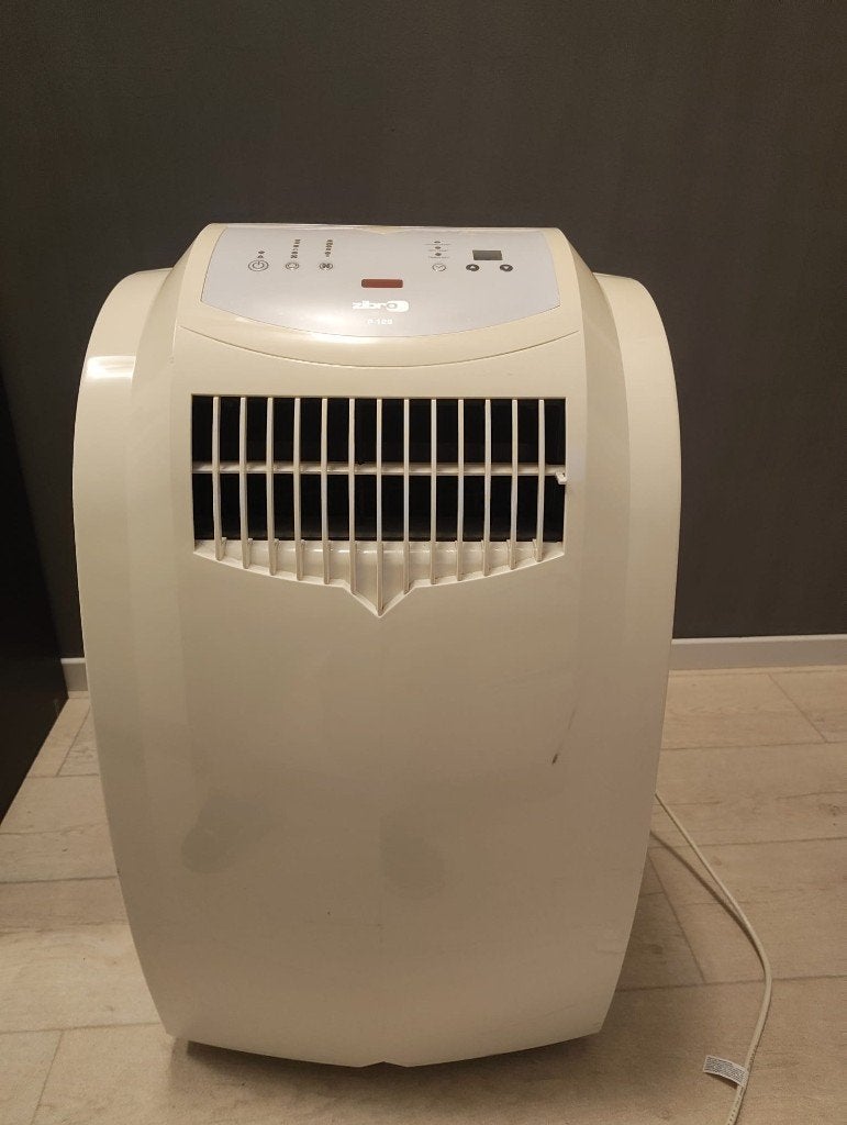 Airco Zibro P 129 Recent onderhouden, slang en raam stukken, Witgoed en Apparatuur, Airco's, Ophalen, Timer, Gebruikt, 3 snelheden of meer