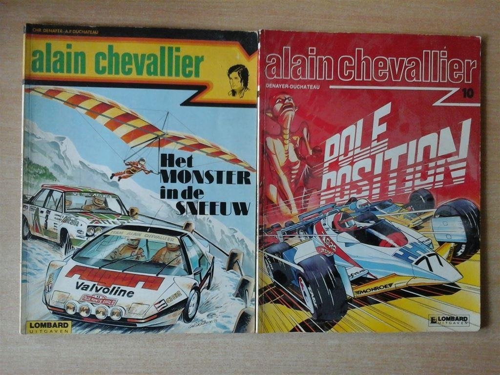ns2-alain chevallier-5 stuks-goede staat-losse verkoop, Boeken, Eén stripboek, Ophalen of Verzenden, Zo goed als nieuw